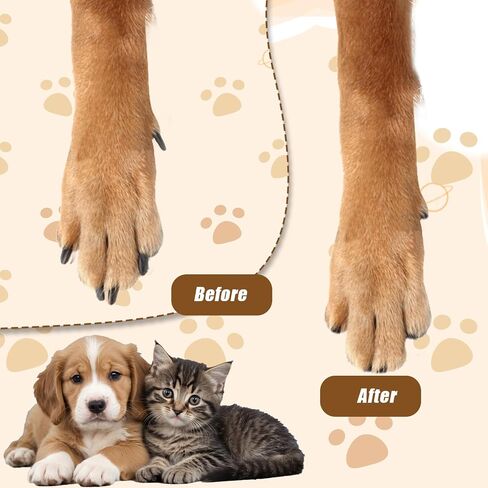 Dog Scratch Board for Safe and Easy Nail Care, Dog Nail File with 6 Pcs Replaceable Sandpaper, Wooden Handicraft Cat Dogs Nails Scratch Pad Dogs Training Accessories for Nails Filing in Saudi Arabia