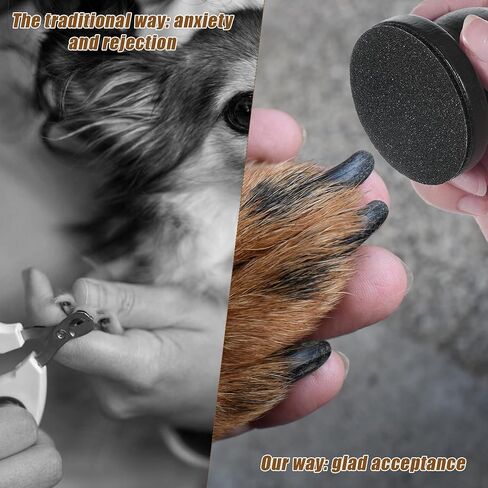 Dog Scratch Board for Safe and Easy Nail Care, Dog Nail File with 6 Pcs Replaceable Sandpaper, Wooden Handicraft Cat Dogs Nails Scratch Pad Dogs Training Accessories for Nails Filing in Saudi Arabia