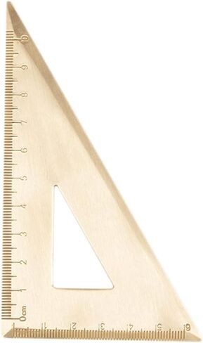 jojofuny Stainless Steel Ruler Thick Nordic Style Drawing Tool for Students School Supplies with Precise Scale for Learning and Easy Carrying in Kuwait