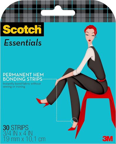 Scotch Essentials شرائط ترابط تنحنح دائمة ، 30 شريطًا (W-107-A) in Saudi Arabia