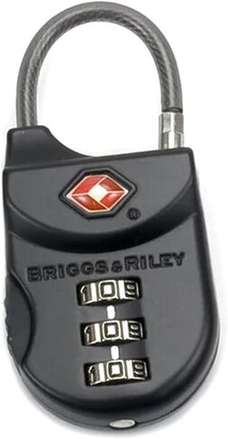 Briggs & Riley TSA Cable Lock, Black, One Size in Kuwait