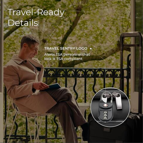 Briggs & Riley TSA Cable Lock, Black, One Size in Kuwait