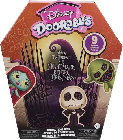 Disney Tablables the Nightmare قبل مجموعة عيد الميلاد ، 9 شخصيات صغيرة ، أحرف 1.5 بوصة ، تتراوح أعمارهم بين 5+ in Kuwait
