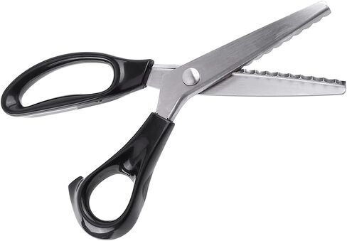 Fabric Deco RoundTriangle Edge Pinking Shears Scissors Clipper 3 5 7mm (3mm) in Saudi Arabia