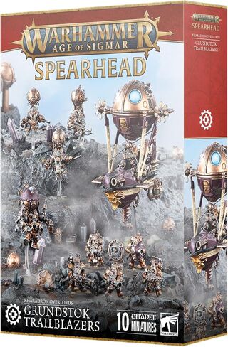 ألعاب ورشة عمل Warhammer AOS: Spearhead: Kharadron Overlords: Grundstok Trailblazers in Kuwait