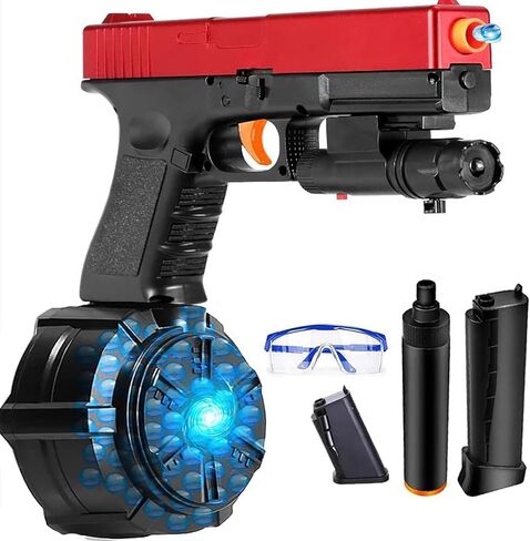Gel Toys Upgrade Version for X2 Full Auto Gel Toys with Goggles and Drum,for Christmas Easter Outdoor Games, Ages 14 Gift in Saudi Arabia