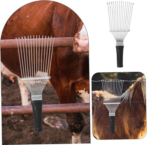 Toyvian 2pcs Cow Brush for Pet Hair Removal Multi Fabric Grooming Brush for Cashmere Ergonomic Handle for Easy Use for Travel Home Cleaning in Saudi Arabia