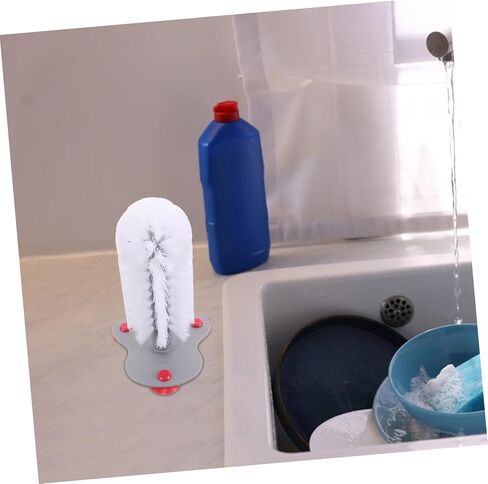 Toyvian Turtle Shell Cleaning Brush Suction Cup Reusable Turtle Tank Scrubber Pet Care Tool in Saudi Arabia