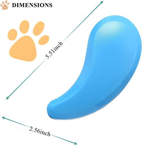 Small Dog Brush, Soft Pet Grooming Brush for Shih Tzus, Yorkies, Maltipoos, Maltese, Puppy Massaging Hair Brush, Cat Brush, for Small Animals Rabbits of All Hair Types (Gradient Color) in Kuwait