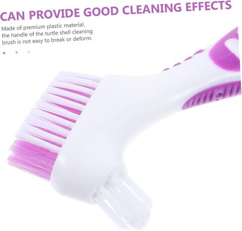 DECHOUS Turtle Tank Accessories Detail Brush Double-Sided Scrubber Brush for Live Turtle Cleaning Aquarium Tools in Saudi Arabia