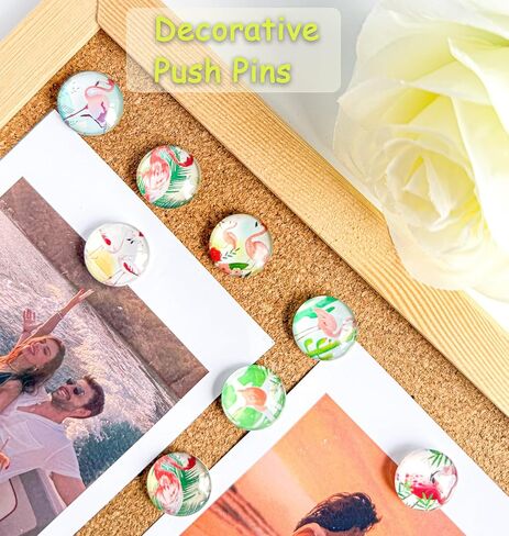 Push Pins,Thumb Tacks,Decorative Push Pins,Cute Thumb Tacks and Pushpins for Bulletin Board, Pin Board for Cork Board,Class Decor,Office Decor,Cubical Decor or Home Décor (Marble pattern-24) in Kuwait