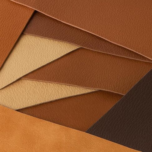 Mixed Color Leather Scraps, Top Grain Italian Cowhide Remnants for Crafting, 1-10 lb Packs, Upholstery Grade (1, Pounds) in Saudi Arabia
