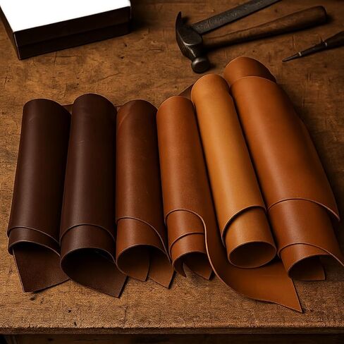 Mixed Color Leather Scraps, Top Grain Italian Cowhide Remnants for Crafting, 1-10 lb Packs, Upholstery Grade (1, Pounds) in Saudi Arabia