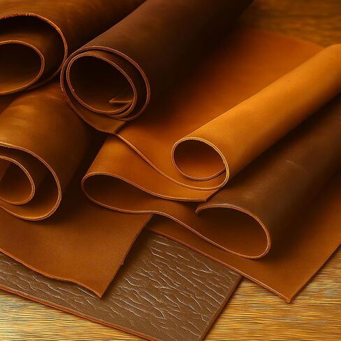 Mixed Color Leather Scraps, Top Grain Italian Cowhide Remnants for Crafting, 1-10 lb Packs, Upholstery Grade (1, Pounds) in Saudi Arabia