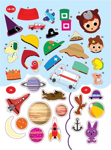 Toddler Sticker Activity Book Includes 500+ Stickers - Learn ABCs, Counting, Colors and More for Kids Ages 2 - 5 (Start Little Learn Big Series) in Saudi Arabia