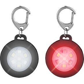 2 Pack LED Dog Collar Light, Rechargeable Dog Lights for Night Walking, 3 Modes, IP68 Waterproof Pet Walking Accessories in Saudi Arabia