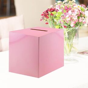 Tytroy Money Box Memory Cards Reception Centerpiece Box (PINK, 1PC) in Kuwait