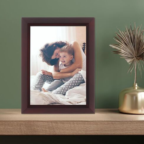 إطار صورة خشبي من Lawrence الإطارات باللون الأسود مقاس 4 X 5 – مجموعة estero in Kuwait