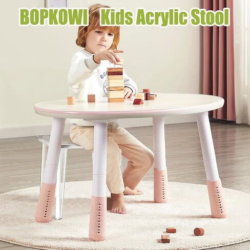 Acrylic Stool,Squre Shower Stools with Non-Slip,12 X 12 X 9.8 in Acrylic Plant Stand for Office Bathroom Living Room,Capacity 200 lbs in Saudi Arabia
