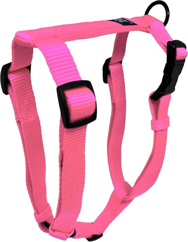 Hamilton Compally Comfort Nylon Dog Harness ، Hot Pink ، 3/8 "× 10-16" in Saudi Arabia