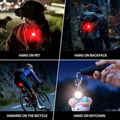 2 Pack LED Dog Collar Light, Rechargeable Dog Lights for Night Walking, 3 Modes, IP68 Waterproof Pet Walking Accessories in Saudi Arabia