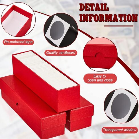 Teling 303 Pieces Coin Flips 3 Pcs 2 x 2 Inch Coin Storage Boxes 300 Pcs Cardboard Holders in 6 Sizes Collection Supplies for Collectors(Black) in Saudi Arabia