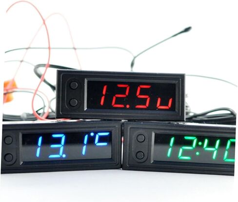 Pretyzoom Automotive Discloy Display Notemeter مع قياس خارجي داخلي مزدوج على مدار الساعة in Saudi Arabia