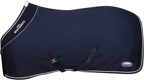 WeatherBeeta Opulence Show Sheet Standard Neck, Navy/White, 78" in Saudi Arabia