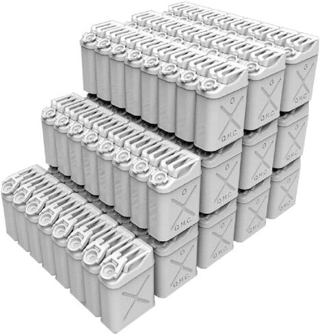 GEC35GM0036 1/35 World War II US Army 20L Jerry Can Set Value Pack Plastic Model in Saudi Arabia