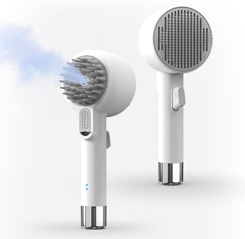 Maother Steam Cat Brush للقطط الداخلية ، وفرشاة سقيفة 2 في 1 في 1 in Saudi Arabia