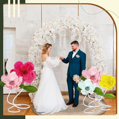 Tioncy 65.6 ft Long Flexible Pipe PVC Tubing Aluminum Bendable Plastic Pipe Stem for Artificial Flowers Stem, Balloon Arches, Floral Wedding Decor, DIY Crafts, Cosplay Prop(White) in Saudi Arabia