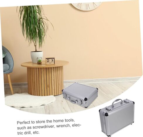 1Pc Tool Storage Case Portable Handheld Organizer with Code Lock Durable Tool Carrying Box for Home Crafts and Important Items in Saudi Arabia