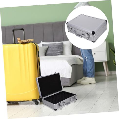 1Pc Tool Storage Case Portable Handheld Organizer with Code Lock Durable Tool Carrying Box for Home Crafts and Important Items in Saudi Arabia