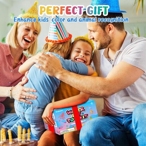 Shabebe Magic Water Squishy Kit – DIY Aqua Fairy with 5 Molds & 10 Easy-Pour Gels, Pre-Measured Calcium Powder – STEM Crafts for Kids Ages 3+, Birthday Gift for Girls & Boys in Saudi Arabia