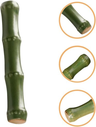 Ganazono Ceramic Brush Holder ، Bamboo على شكل فرشاة الباقي خط الفرشاة الصينية فرشاة الفرشاة in Kuwait