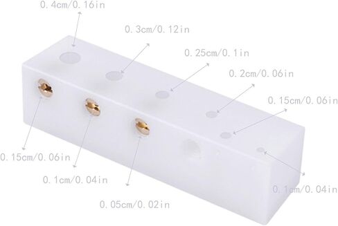 UA-97000 Round Rod Rod Block لتحديد موقع Glue Stick ، ​​أداة صنع طراز DIY المهنية ، محدد مركز مرن صغير مميز in Saudi Arabia
