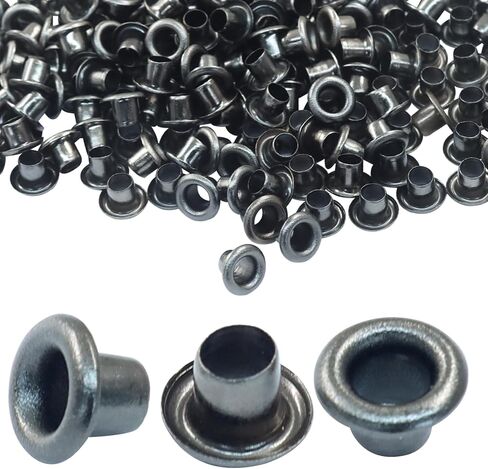 Zoccvi 200 مجموعات 5 ملم (3/16 ") مجموعة الحلقات والغسالات المعدنية ، والثقل من جزأين للحرف الجلدية ، والأحزمة ، والأكياس ، والمشاريع ومشاريع DIY (البرونز) in Kuwait