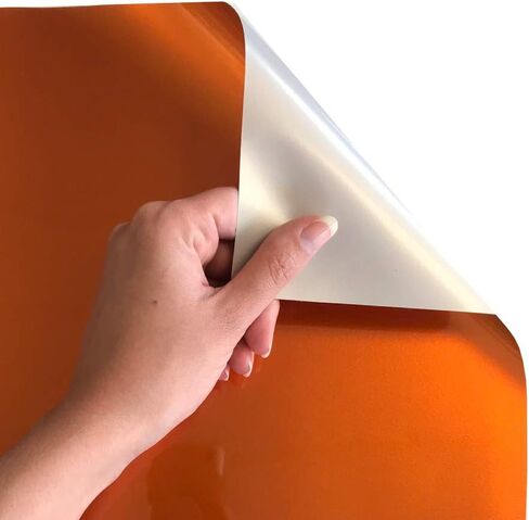 SISER Easyweed Heat Transfer Vinyl 11.8 "× 5 أقدام لفة (برتقالي كهربائي) - متوافق مع روميو/جولييت وغيرها in Saudi Arabia