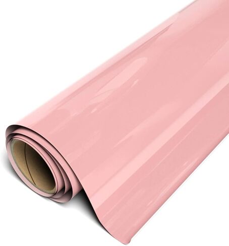 SISER Easyweed Heat Transfer Vinyl 11.8 × 5 قدم (وردي فاتح) - - متوافق ، cricut ، صورة ظلية وغيرها in Saudi Arabia