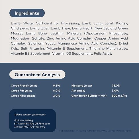 ZIWI Peak Canned Wet Dog Food – All Natural, High Protein, Grain Free, Limited Ingredient, with Superfoods (Lamb, Case of 12, 13.75oz Cans) in Saudi Arabia