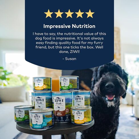 ZIWI Peak Canned Wet Dog Food – All Natural, High Protein, Grain Free, Limited Ingredient, with Superfoods (Lamb, Case of 12, 13.75oz Cans) in Saudi Arabia