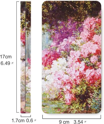Portable Watercolor Tins Paint Palette with 40Pcs Empty Half Pans and Magnetic Squares, Small Travel Metal Paint Box with Acrylics Painting Art Drawing. FlowerSea in Kuwait