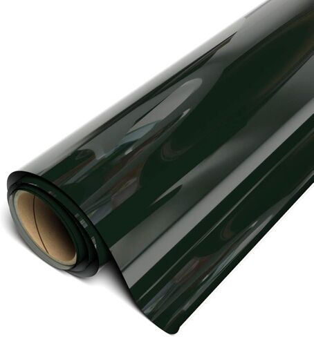 Siser EasyWeed Heat Transfer Vinyl 11.8" x 5ft Roll (Dark Green) - - Compatible, Cricut, Silhouette and Other Craft/Professional Cutters - CPSIA Certified in Saudi Arabia