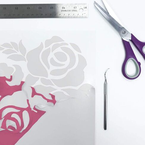 SISER Easyweed Heat Transfer Vinyl 11.8 "× 5ft Roll (Bubblegum) متوافق مع SISER ROMEO/JULIET و Oother Professional أو CRAFT - Layerfer in Saudi Arabia