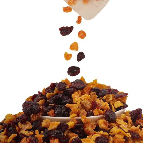 Dehydrated Apple & Carrot Mix for Chinchillas, Guinea Pigs, Rabbits, Hamsters, Small Pets - Herbivore Treat Snacks (10 Ounce, Pack of 1) in Kuwait