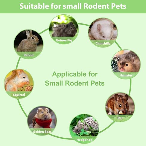 40PCS Timothy Hay Treats Bunny Rabbit Toys for Boredom, Handmade Guinea Pig Chew Treats Toys, Chinchilla Chews for Teeth Small Animals Hamster Rat Gerbil in Saudi Arabia