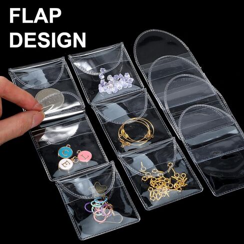 أكمام عملة معدنية 50pcs ، حاملي عملة فردية ناعمة من PVC للمجمعات ، وحماة واضحة فردية لمستلزمات جمع العملات المعدنية وتخزين العناصر الصغيرة (مربعة ، 2 × 2 بوصة) in Saudi Arabia