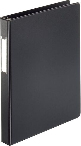 Business Source, BSN28559, Basic Round Ring Binder w/Label Holder, 1 / Each, Black in Saudi Arabia