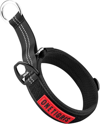 onetigris slip slip Nylon Rope Rope Twalar for Dog Training- No Pull Round Round Martingale Cog Collars للكلاب الصغيرة الكبيرة المتوسطة (M) in Kuwait