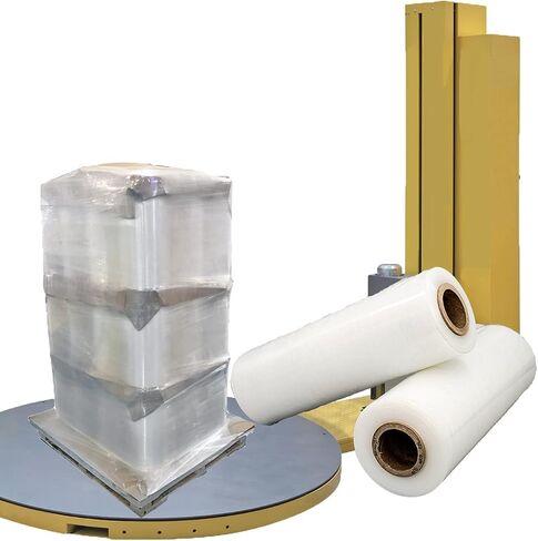 VPTAPE Machine Stretch Wrap, 1 Roll, 20 Inch x 5000 Feet, 80 Gauge, Clear Cast Stretch Film Rolls for Packaging Packing Pallets in Kuwait
